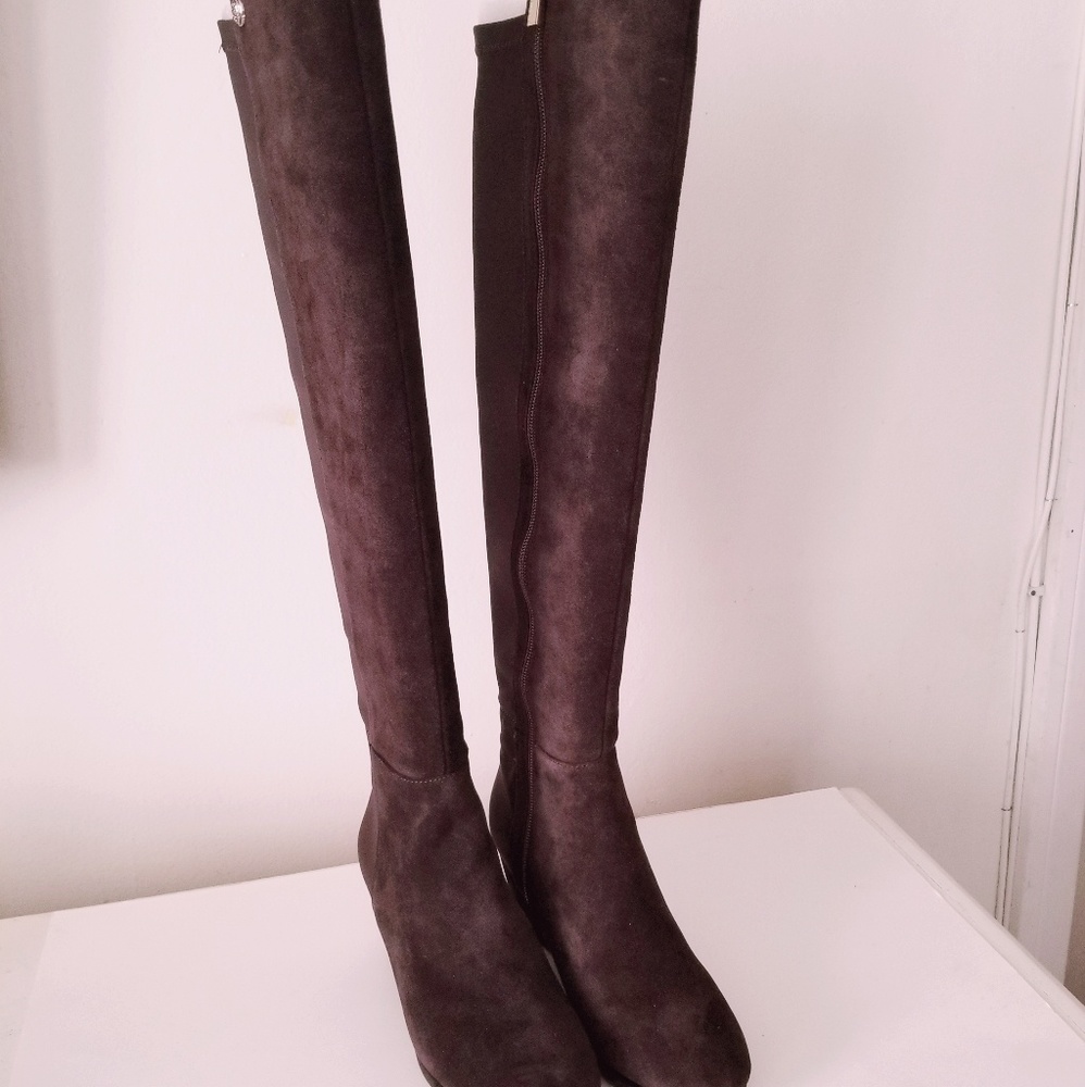 Vince camuto over the knee suede boots